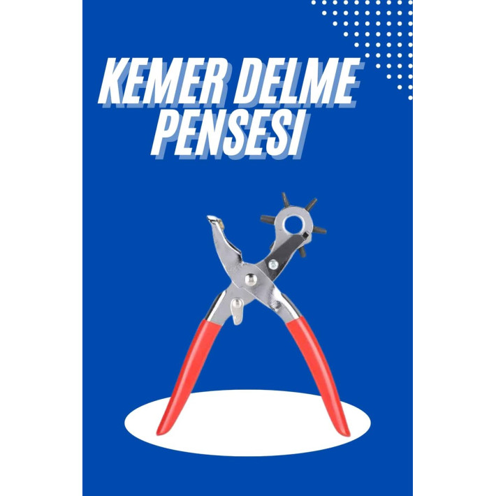 Kemer Delici Kemer Delme Pensesi Delik Açıcı Şık Aparatı Aparat