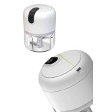 Mini Doğrayıcı Rondo Taşınabilir Mini El Blender Paslanmaz Çelik