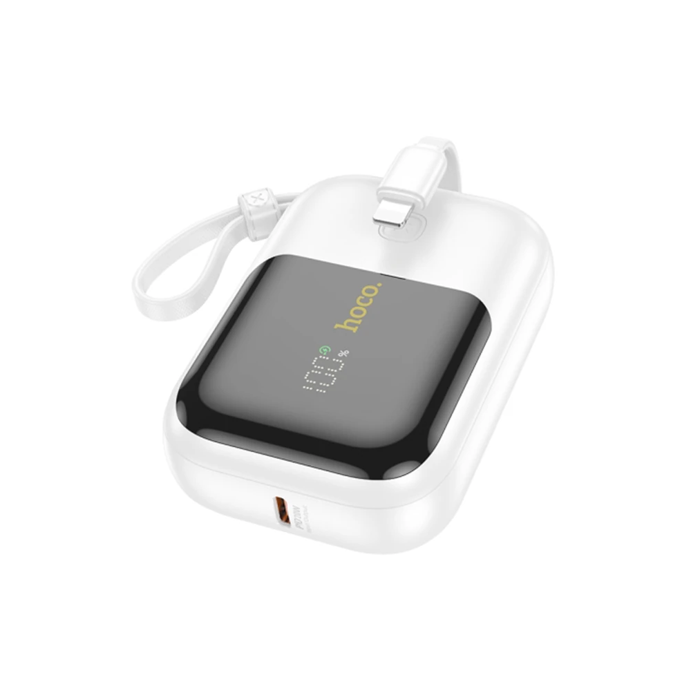 HOCO Q20 Fountain 10000mAh 22.5W+PD20W Dijital Göstergeli Kablolu Powe