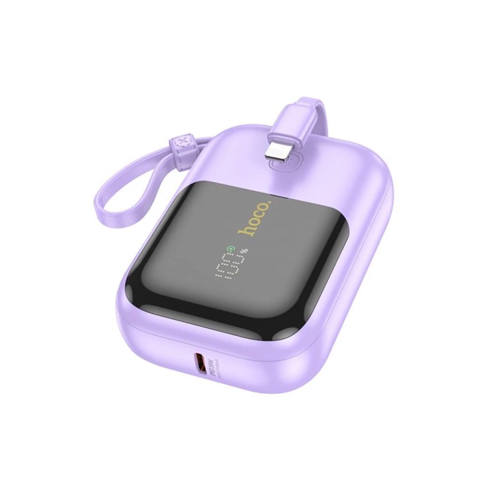 HOCO Q20 Fountain 10000mAh 22.5W+PD20W Dijital Göstergeli Kablolu Powe