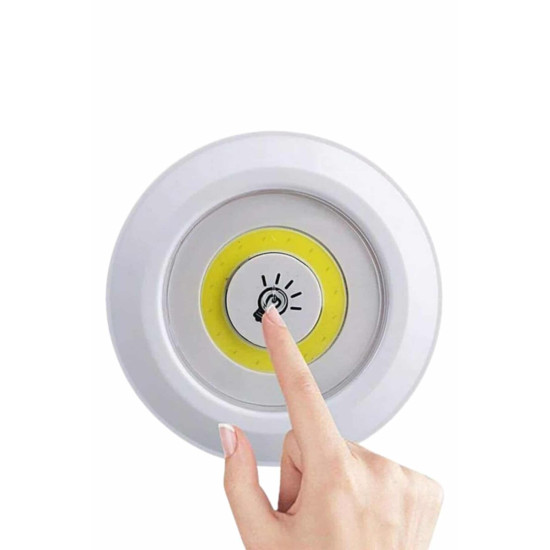 Kablosuz Pilli Işıldak Masa Lambası Mutfak Tezgah Altı Banyo Dolabı Do