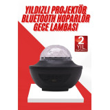 Masa ve Gece Lambası Renkli Projektör Işıklı Disko Topu Bluetooth Hopa
