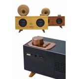 Gramafon Radyo Bluetooth Hoparlör Nostaljik Radyo FM Radyo