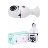 Güvenlik Kamerası Wi-Fi Özellikli 360 Derece Full Hd 1080p Ampül Kamer