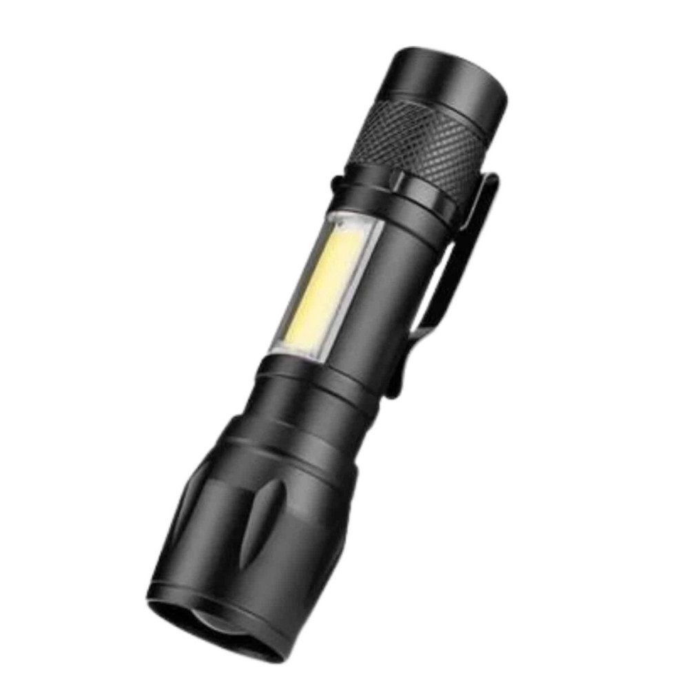 Taşınabilir Şarjlı LED Fener - 4 Modlu 2000LM Ayarlanabilir Odak