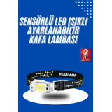 Kafa Lambası Su Geçirmez Kafa Feneri 3 Mod Aydınlatma
