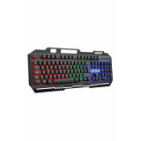 Işıklı Oyuncu Q Klavye Mouse Seti Siyah Gaming Oyuncu Klavye