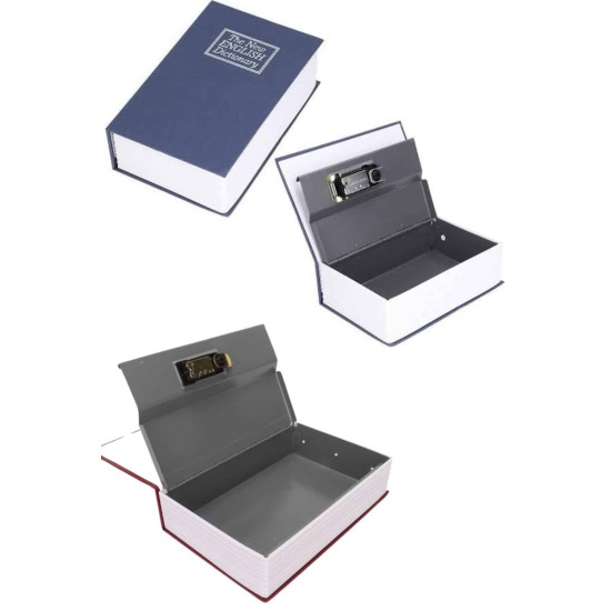 Kilitli Gizli Kasa Sözlük Kumbara Kitap Sözlük Görünümlü 18cm