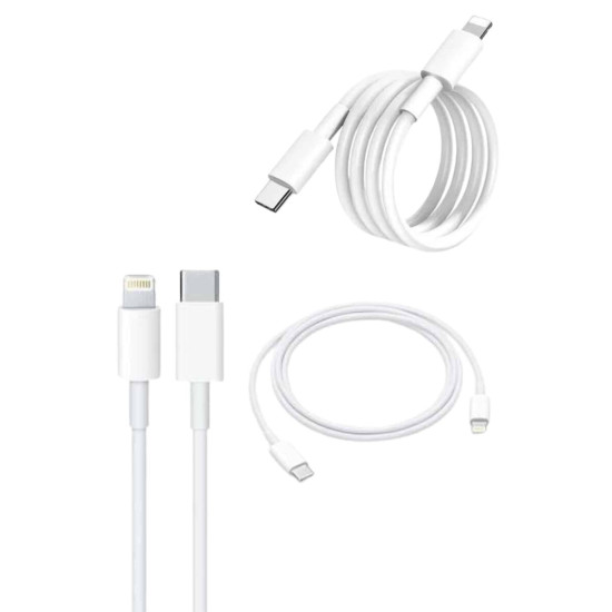iPhone 14 13 12 11 Uyumlu 20W Hızlı Şarj Adaptörü Lightning Kablo Seti