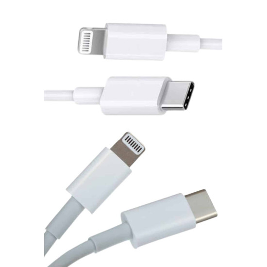 iPhone 14 13 12 11 Uyumlu 20W Hızlı Şarj Adaptörü Lightning Kablo Seti