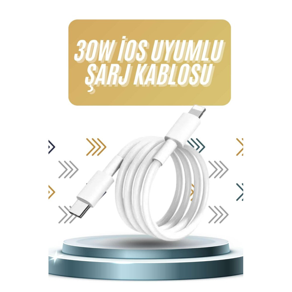 IOS Tüm Serilerle Uyumlu 30W Hızlı Şarj Aleti 11 12 13 14/Pro Max Mini