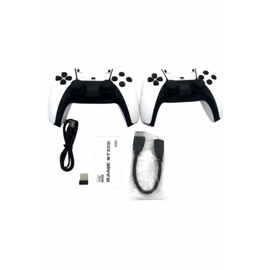 2.4 GHZ Oyun Konsolu Çift Konsol 4K Ultra Hd Game Stick