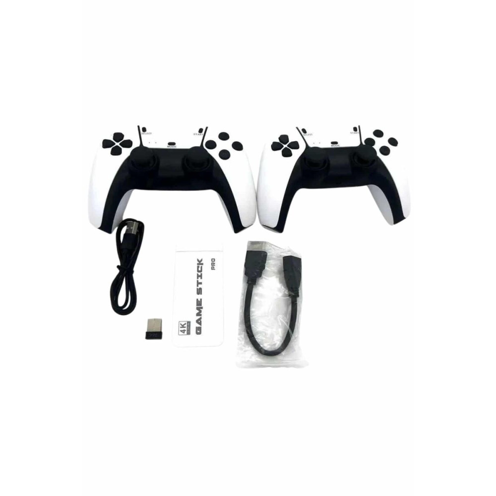 2.4 GHZ Oyun Konsolu Çift Konsol 4K Ultra Hd Game Stick