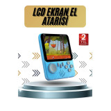 3.5 İnç Mini Atari Taşınabilir Oyun Konsolu 666 Adet Retro Oyun