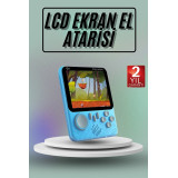 666 Oyunlu Retro El Konsolu Atari 3.5 İnç Taşınabilir Oyun Konsolu