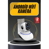 Mini IP Kamera Hareketli Güvenlik Kamerası Kablosuz Wifi Kamera Mikrof
