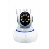 360° Full HD Akıllı Kamera Hareket Sensörlü Wifi Kamera Çocuk Güvenlik