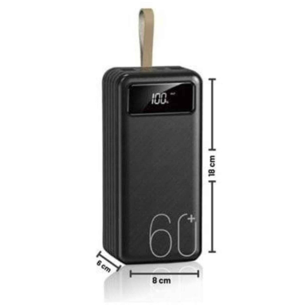 Powerbank Yüksek Kapasiteli 60.000 Mah Hızlı Şarj Şarj Özellikli Batar