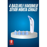Vakumlu Siyah Nokta Temizleme Cihazı – 5 Kademe Güç ve 4 Başlıklı Deri