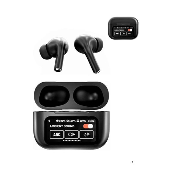 2.Nesil Pro Ekranlı Sesli Görüşme Yapabilen Kablosuz Bluetooth Kulaklı