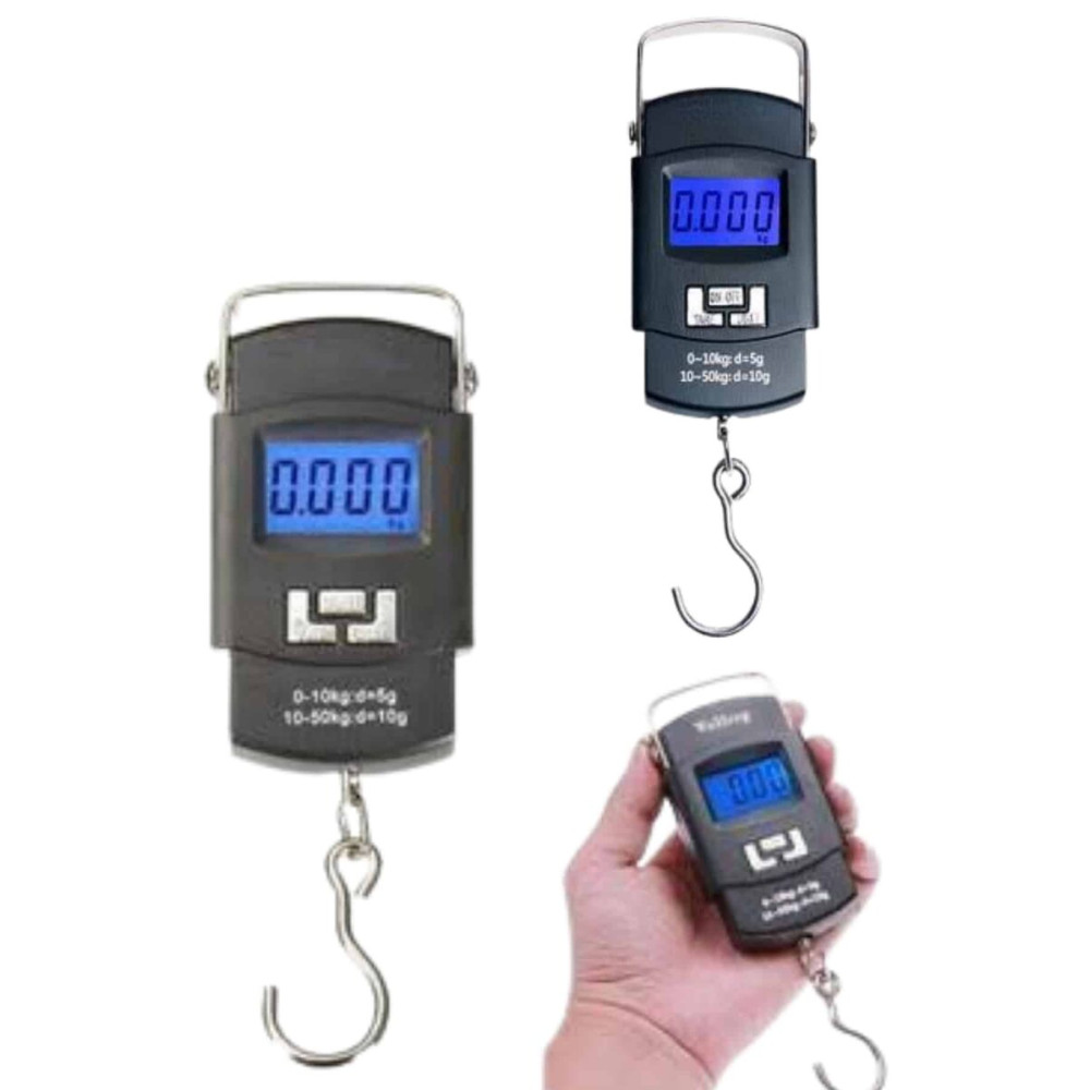 El Kantarı Dijital El Terazisi 50 Kg Kapasiteli LCD Ekranlı