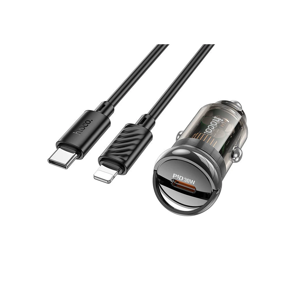 HOCO Z53 Sight Single PD30W Type-C Girişli Araç Çakmaklık Hızlı Şarj A