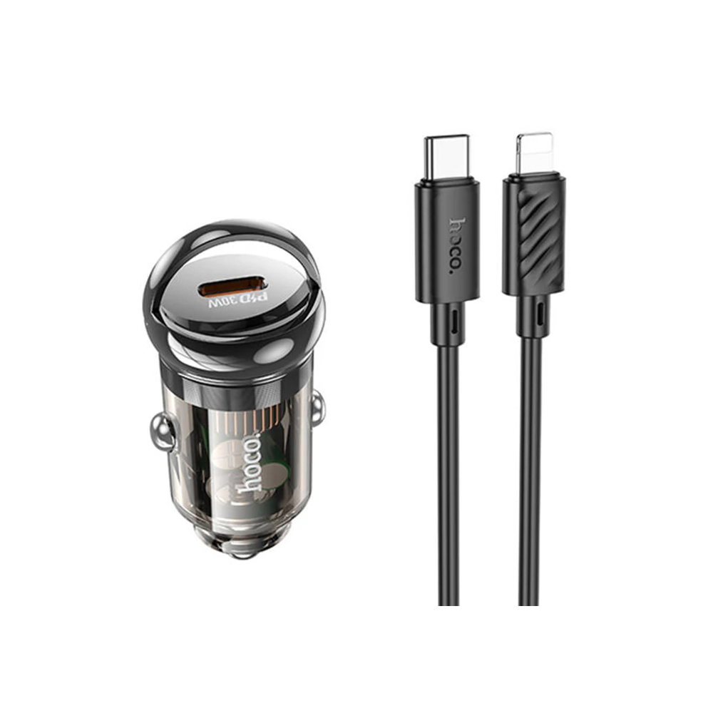 HOCO Z53 Sight Single PD30W Type-C Girişli Araç Çakmaklık Hızlı Şarj A