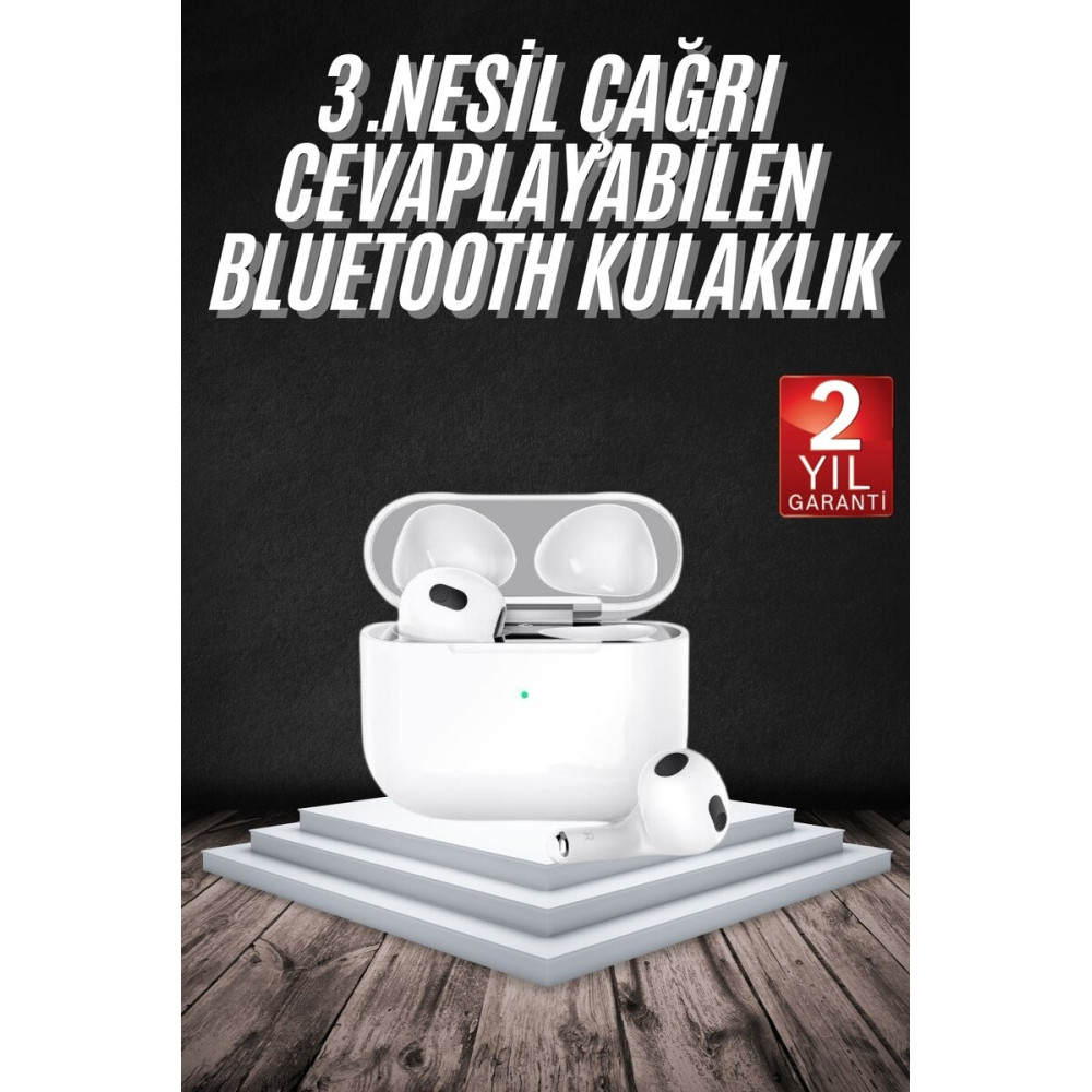 Bluetooth Kulaklık 3. Nesil Ios Android Uyumlu Yeni Nesil Wireless Cha