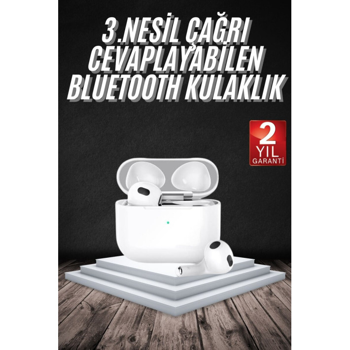 Bluetooth Kulaklık 3. Nesil Ios Android Uyumlu Yeni Nesil Wireless Cha