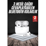 Bluetooth Kulaklık 3. Nesil Ios Android Uyumlu Yeni Nesil Wireless Cha
