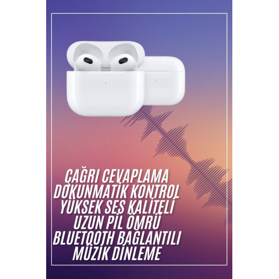 Bluetooth Kulaklık 3. Nesil Ios Android Uyumlu Yeni Nesil Wireless Cha