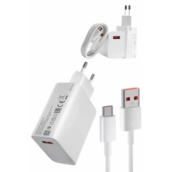 67W Hızlı Şarj Yüksek Voltaj Korumalı Type C Şarj Adaptörü