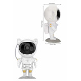Astronot Şeklinde Bluetooth Hoparlör Gökyüzü Kumandalı Aydınlatma Lamb