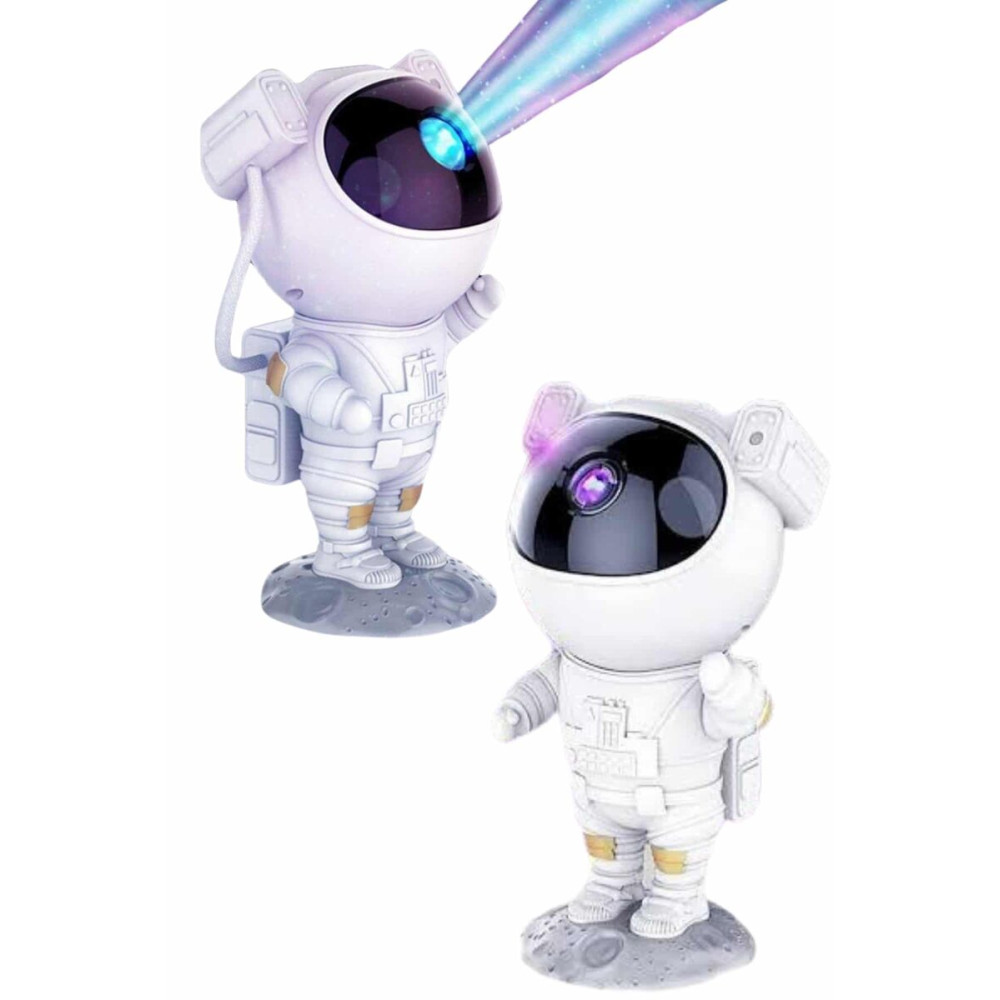 Astronot Şeklinde Bluetooth Hoparlör Gökyüzü Kumandalı Aydınlatma Lamb