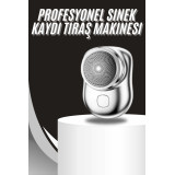 Kablosuz Tıraş Makinesi Günlük Hızlı Taşınabilir Şarjlı Yuvarlak Pasla