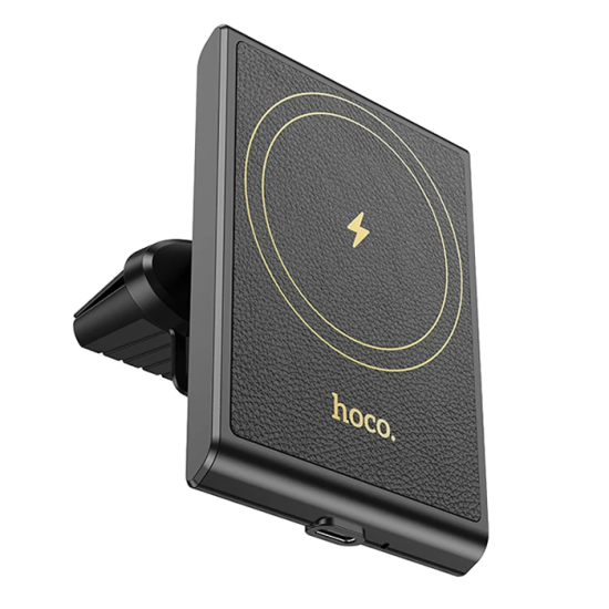 Hoco HW19 Klima Havalandırma Bölmesi Wireless Kablosuz Hızlı Şarj Araç
