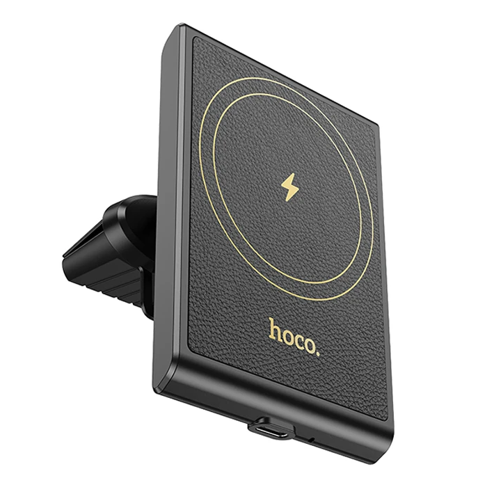 Hoco HW19 Klima Havalandırma Bölmesi Wireless Kablosuz Hızlı Şarj Araç