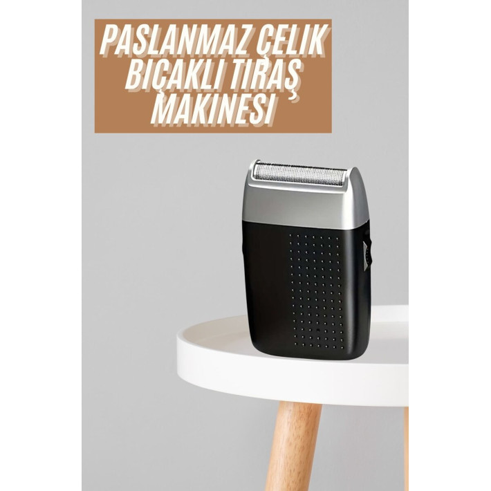 Günlük Sakal Tıraşına Uygun Tıraş Makinesi Elektrikli Şarj Edilebilir