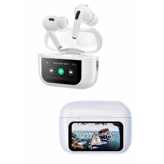 Dokunmatik Ekranlı ANC/ENC Yeni Nesil Pro Bluetooth Kulaklık Dokunmati