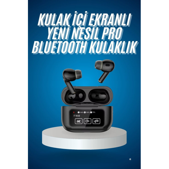 2025 Model Bluetooth Kulaklık Dokunmatik Ekran Yüksek Ses Kalitesi