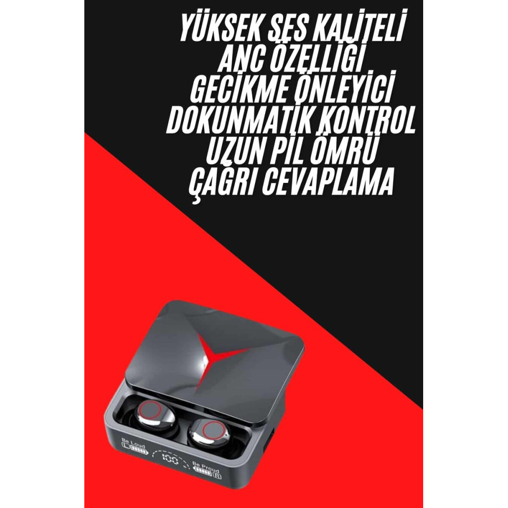 Tws Powerbank Kutulu Dijital Göstergeli Bluetooth Kulaklık Kablosuz Ku