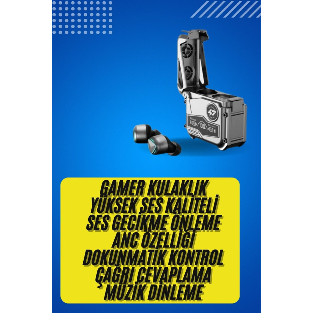 Bluetooth Kulaklık Dokunmatik Kontrol Tws kablosuz kulaklık Hi-fi Ster