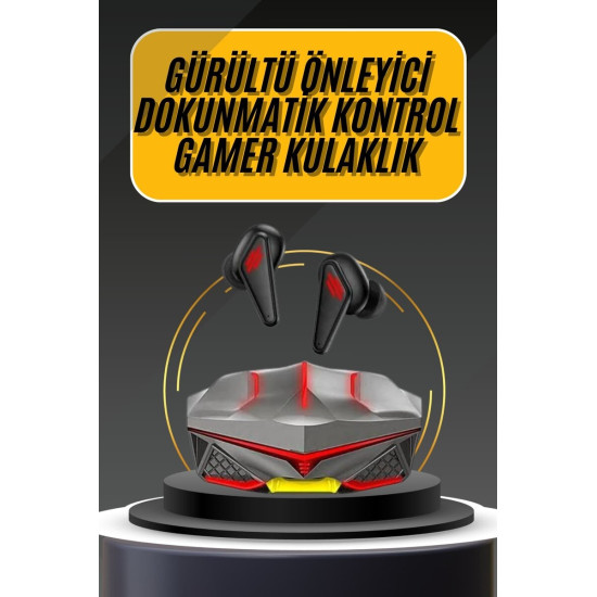 Bluetooth Kulaklık HD Ses Kaliteli Işıklı Metal Kasa Ios Android Uyuml