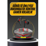 Bluetooth Kulaklık HD Ses Kaliteli Işıklı Metal Kasa Ios Android Uyuml
