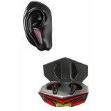 Bluetooth Kulaklık HD Ses Kaliteli Işıklı Metal Kasa Ios Android Uyuml