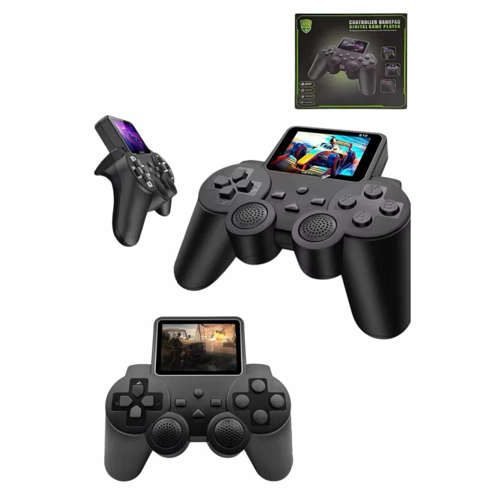 S10 Gamepad 520 Oyunlu Klasik Taşınabilir Retro Oyunlar Oyun Konsolu E
