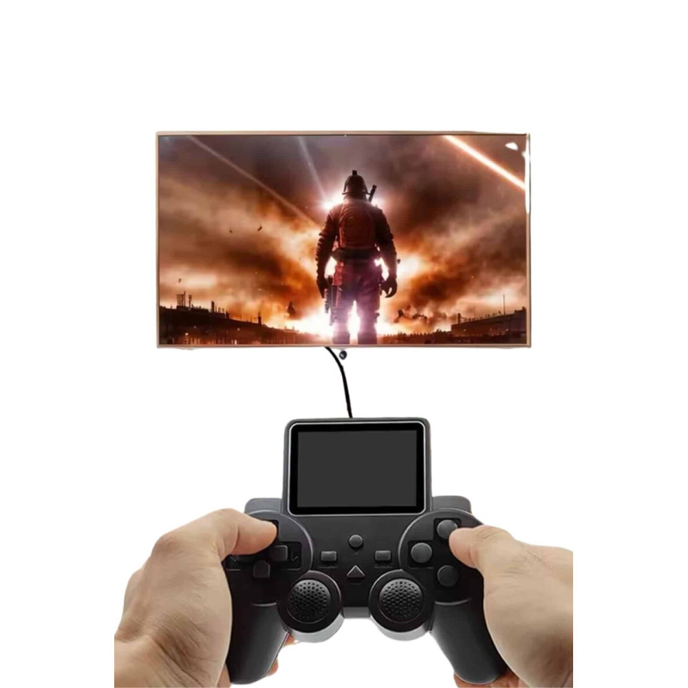 S10 Gamepad 520 Oyunlu Klasik Taşınabilir Retro Oyunlar Oyun Konsolu E