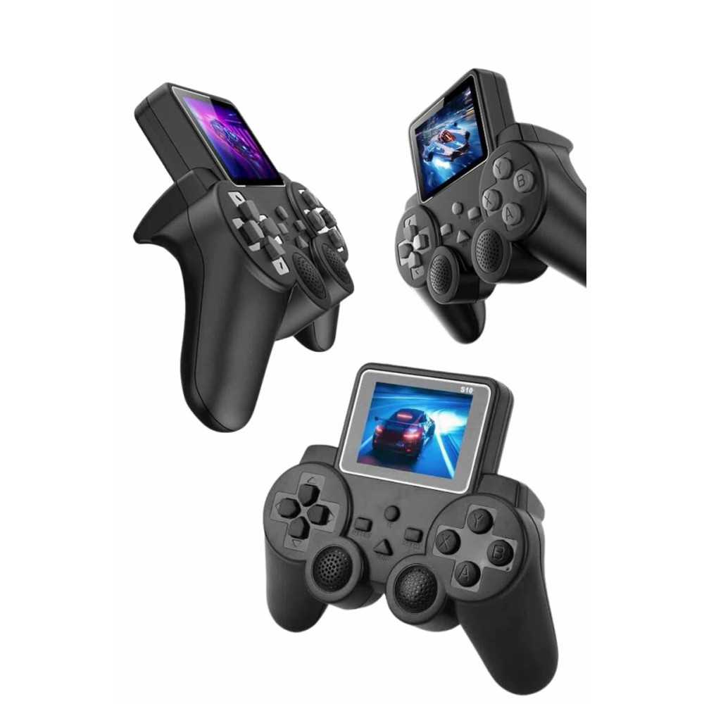 S10 Gamepad 520 Oyunlu Klasik Taşınabilir Retro Oyunlar Oyun Konsolu E