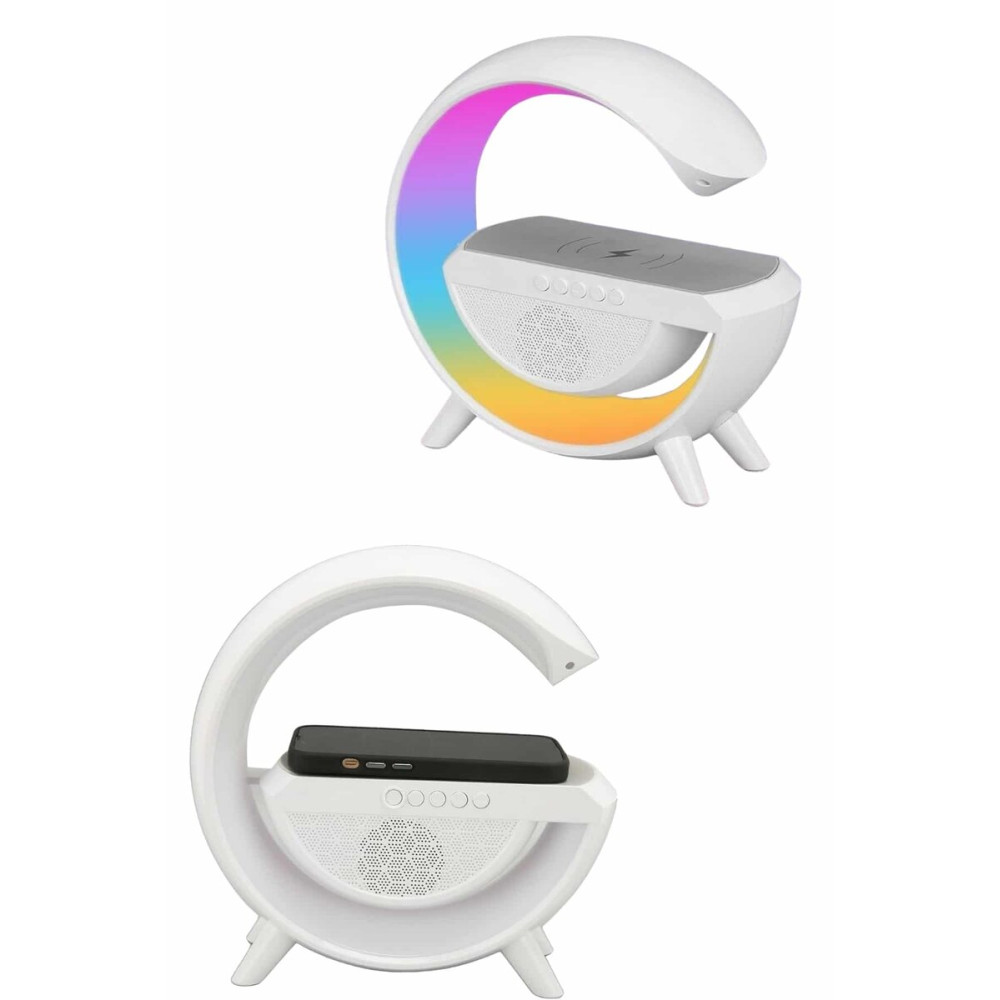 Bluetooth Hoparlör G Şekli Atmosfer Akıllı Rgb Lamba Wireless Kablosuz