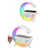 Bluetooth Hoparlör G Şekli Atmosfer Akıllı Rgb Lamba Wireless Kablosuz